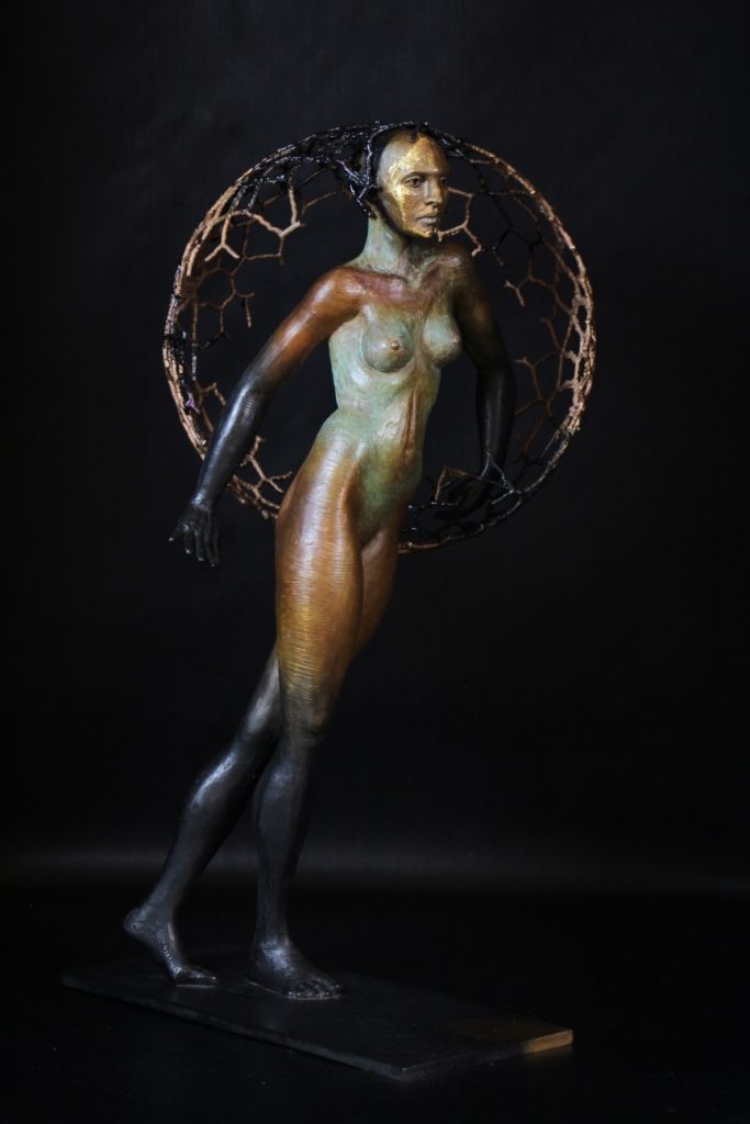 La Force du Destin Sculpture Bronze Carole Schoeni