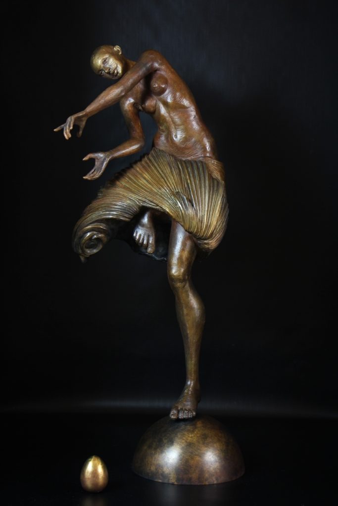 Teshouva Sculpture Bronze Carole Schoeni